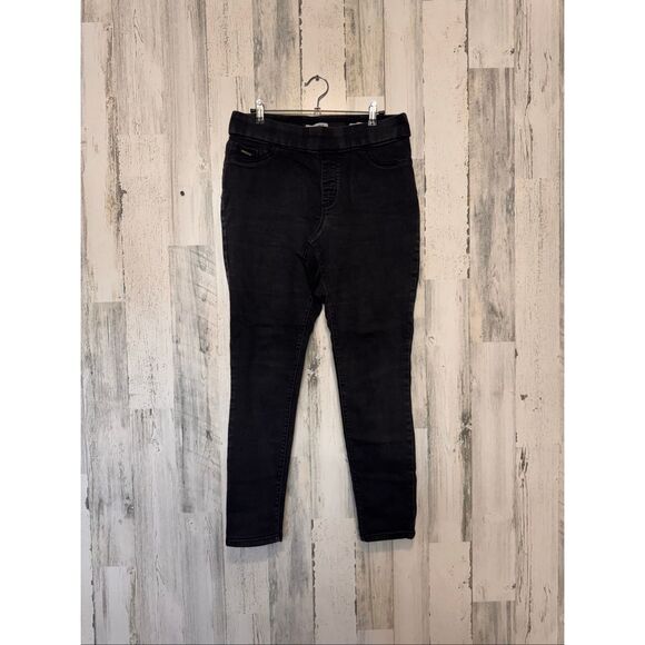 Nine West Denim - Nine West Black Pull On Jegging Jeans Womens Size 10 Average Classic Stretch Den